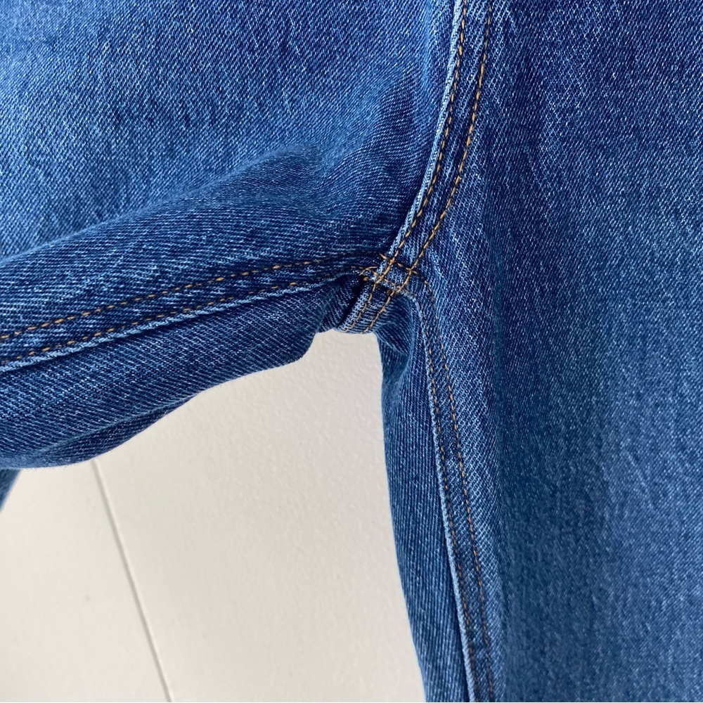Kirkland Signature Womens Blue Denim Jeans Straight Fit High Rise Size 6 NWT - Picture 6 of 14